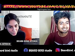 Brit Desi Sahara Knite talks in all directions Tamil studio Facial hair Bird